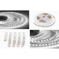 Светодиодная лента Apeyron 12В, 14,4Вт/м, smd2835, 120д/м, ip20, 1400Лм/м, 5м, 4000К/ 00-53