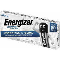 Батарейки Energizer Ultimate Lithium R03/AAA (L92) 10BL блистер 10 шт. 7638900343533