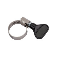 Червячный хомут СВК с бабочкой, нержавеющий, w2/9 мм, 12 - 22 мм SVK-HW2022 Н0000026597