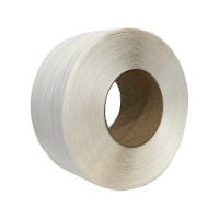 Стреппинг лента Комус полипропиленовая, 12 мм х 0.8, 2000 м, белая 1712886