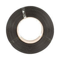 Стреппинг лента Комус полипропиленовая, 15х0.8 мм, 1400 м, серая 517291