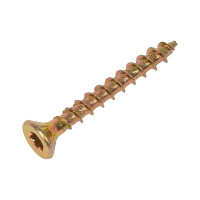 Конструкционные саморезы КРЕП-КОМП потай, Torx, желтый цинк, 3.0x25 мм, 500 шт. скт325