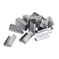 Металлическая скрепа Парников 15 мм, оцинкованная, коробка 1000 шт. 4603302937348