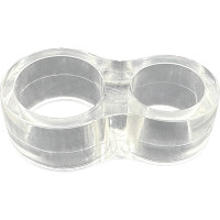 Демпфер ограничитель на ручку двери Baby Safety силиконовый - 4 шт. прозрачный 4670006471522