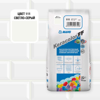 Затирка MAPEI KERACOLOR FF № 111/2кг (Светло-серый) 5QA011102A