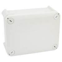 Распределительная коробка OBO Bettermann 150x116x67, полипропилен, IP 66, сплошная стенка серая 2007255