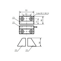 Охранный точечный магнитоконтактный извещатель Магнито-контакт ио 102-20 б2п(1) 00-00002735