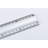 Алюминиевая измерительная линейка ALUKOMTOOLS 500 мм 211551500S