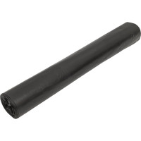 Мусорный пакет ПВД, 120л, 30 мкм, 10 шт/рулон, 70x110см, черный ACG 1023386