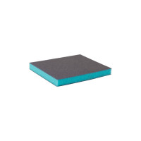 Губка шлифовальная 2-х сторонняя на мягкой полиуретановой основе Sponge Pads Blue 120x98x13 мм, P220 Hanko sp-pad_bl120981322