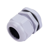 Сальник STEKKER pg29 диаметр проводника 18-25 мм , ip54, серый (diy упаковка 2 шт), 49382