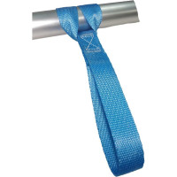 Текстильная крепежная петля UVE 25 мм, 0.5 тн, 0.3 м, синяя FL-25-500-0,3-blue