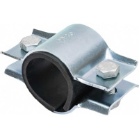 Ремонтный хомут АТКА оцинкованный, 2-составной, ду25 l=40мм, 2 болта 1001010103