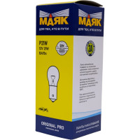 Автомобильная лампа накаливания МАЯК P21W, 12 В, 21 Вт, BA15S Original Pro, уп-ка 10 шт. 01213/10