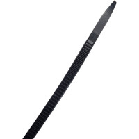 Нейлоновая стяжка хомут ExeGate CV66-60x2.5B нейлон 6.6, 60x2.5 мм, неоткрывающаяся, halogen free, -40C - +85C, черная, 100 шт. 293124