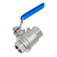 Шаровой кран АТКА нерж. муфт. ду20 ру63 1017010103