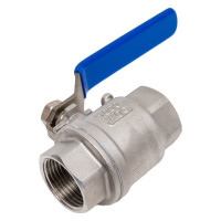 Шаровой кран АТКА нерж. муфт. ду25 ру63 1017010104