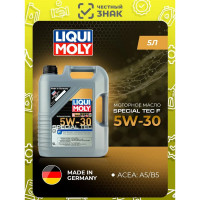 НС-синтетическое моторное масло LIQUI MOLY Special Tec F 5W-30, A5/B5, 5 л 2326