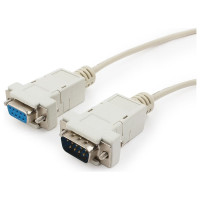 Кабель Cablexpert удлинитель com (rs232) порта 9m/9f, 1.8м, пакет, CC-133-6-N
