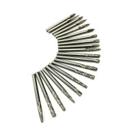 Набор бор-фрез для гравировки из карбида вольфрама 3x3 мм, 20 шт Genler 25080