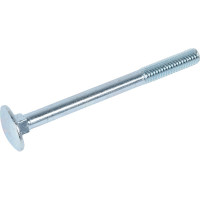 Мебельный болт STEELREX DIN 603, цинк, М6x70 мм, 30 шт. 0213006070B400003032