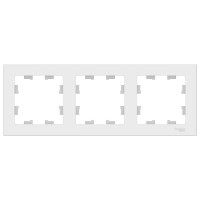 3-постовая, универсальная рамка Systeme Electric Atlasdesign лотос ATN001303