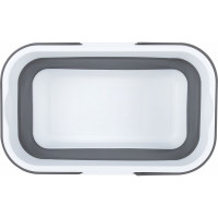 Складной силиконовый таз для дома и дачи LAIMA home 16 л, со складными ручками, 47x28 см 608671