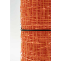 Сигнальная сетка Тенет оранжевая, ячейка 50х50 мм, размер 1.5х50 м 4620214450833