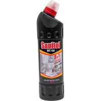 WC гель для чистки туалета Sanitol 3 в 1, 750 мл ЧС-07