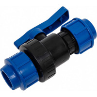 Кран компрес. для пэ труб LAMMIN 25 100/5 Lm34111025025