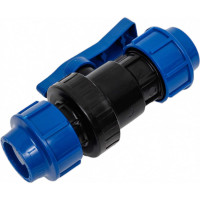 Кран компрес. для пэ труб LAMMIN 32 60/4 Lm34111032032