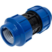 Муфта компрес. для пэ труб LAMMIN, 40 Lm34106040040