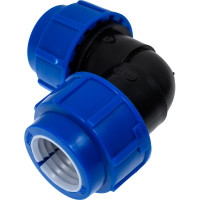 Компрессионный отвод для ПЭ труб LAMMIN 32 Lm34009032032