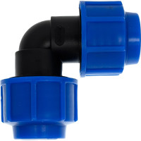 Отвод компрес. для пэ труб LAMMIN 40 Lm34109040040