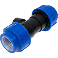 Тройник компрессионный для полиэтиленовых труб LAMMIN внутренняя резьба 32x1/2" 80/8 Lm34012321532