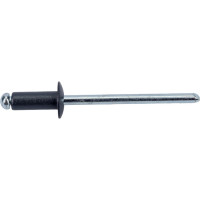 Вытяжная заклёпка Качественный КРЕПЕЖ серый графит, 4х10 RAL 7024 150 шт. 0200533 КЧ