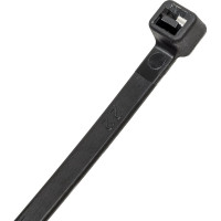 Нейлоновые стяжки Fortisflex КСС 5x160 мм, черный, 100 шт. 89905