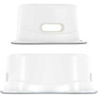 Табурет ЗПИ "Альтернатива" подставка, антискользящий, белый М8881