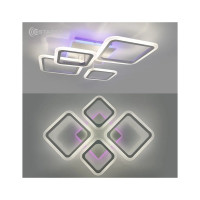 Управляемая светодиодная люстра ESTARES OVAL RGB 75W 5S УУ000004325