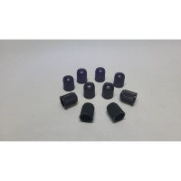 Колпачок пластиковый R2R VC-8 черный (10 шт/уп) 6060-VC8BLACK