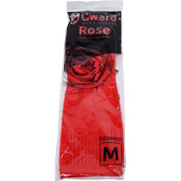 Перчатки латексные, удлиненные, хозяйственные GWARD ROSE р. M 1 пара в упаковке арт. G100 G100/M1