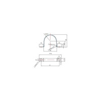 Кронштейн для коллектора СВК одинарный низкий пара 1 Н0000027119