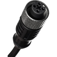 Кабель с разъёмом Prompower 2 метра, Разъём M12 прямой, 4-pin KJTJ12S4LY