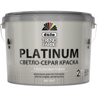 ВД краска Dufa TREND FARBE PLATINUM, RAL 7047 (светло-серая) 2,5л МП00-011718