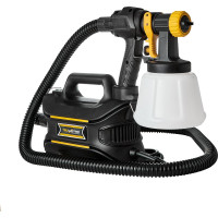 Краскопульт электрический TECMASTER T 1000 DIY с комплектом металлических форсунок 1231000