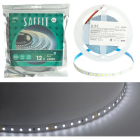 Светодиодная лента SAFFIT SST02 120SMD(2835)/м 9.6Вт/м 12V 5000x8x1.22мм 6500К, IP20, 55242