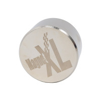 Мощный сильный бытовой неодимовый магнит Mag-proXL диск 50x30 мм, N52 D5030