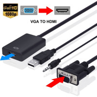 Адаптер PALMEXX VGA(m)-HDMI(f) PX/VGA-HDMI