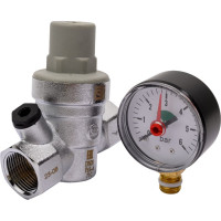 Редуктор давления STI 3/4" с манометром (1-6 бар) ТТ000016404