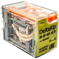 Промежуточное реле DELTAKIP Delta-Kip DK-RP (407.ALTU, 4 контакта, 220V AC) DK-K0000002